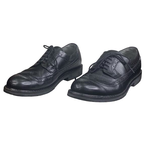 Mephisto Mens Matthew Smooth Black Leather Wing Tip Oxford Size US 10 main image 10